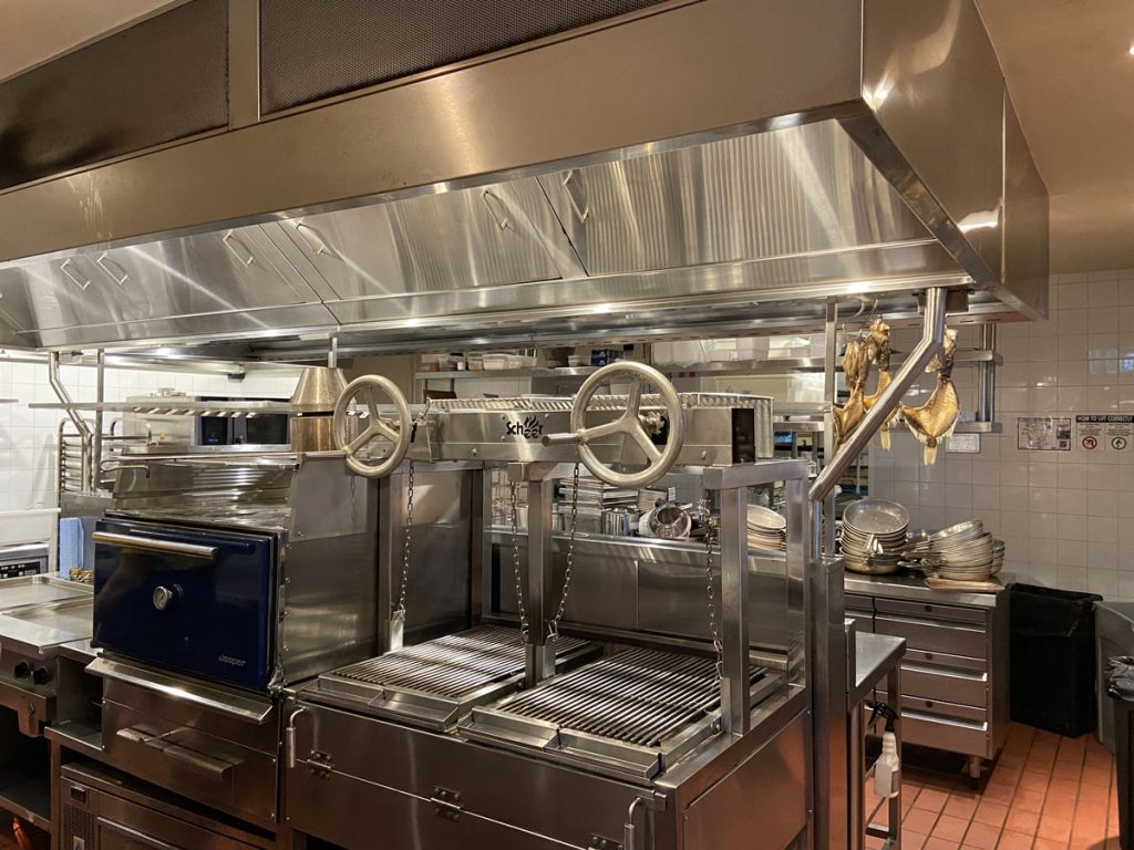 Totti's Rozelle interior and fitout by CWF Constructions commercial kitchen