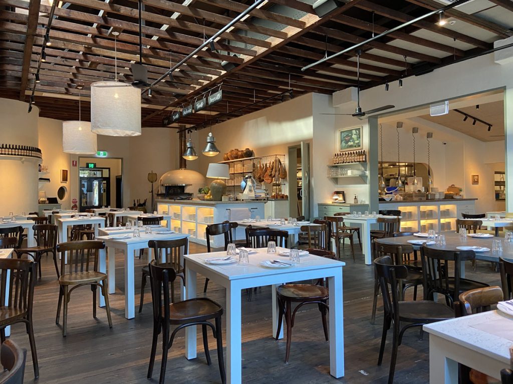 Totti's Rozelle interior and fitout by CWF Constructions